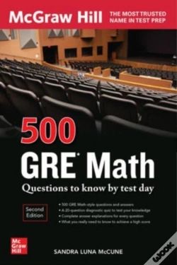 Capa do artigo 500 Gre Math Questions To Know By Test Day, Second Edition