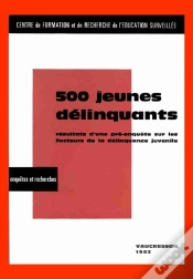 Capa do artigo 500 Jeunes Délinquants