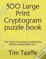 500 Large Print Cryptogram Puzzle Book