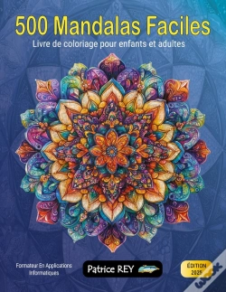 Capa do artigo 500 Mandalas Faciles : Édition 2025