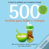 Capa do artigo 500 Receitas para Bebés e Crianças