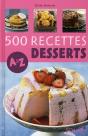 500 Recettes De Desserts De A À Z - Preview