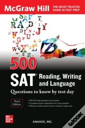 Capa do artigo 500 Sat Reading, Writing And Language Questions To Know By Test Day, Third Edition