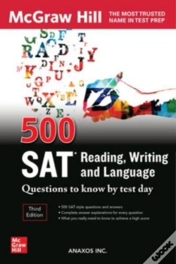 Capa do artigo 500 Sat Reading, Writing And Language Questions To Know By Test Day, Third Edition