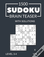 500 Sudoku Brain Teaser Samurai With Solutions