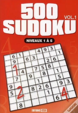 Capa do artigo 500 Sudoku T.1 ; Niveaux 1 À 5