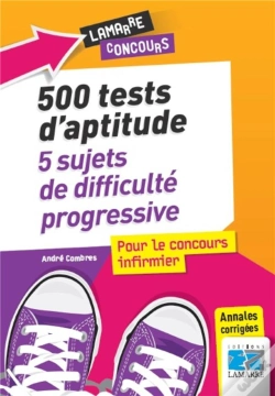 Capa do artigo 500 Tests Du Concours Infirmier: 5 Sujets De Difficulte Progressive