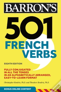 Capa do artigo 501 French Verbs, Eighth Edition