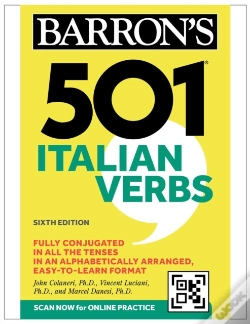 Capa do artigo 501 Italian Verbs, Sixth Edition