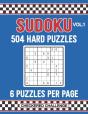 504 Hard Sudoku Puzzles Volume 1 - Preview