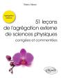51 Leçons De L'Agrégation Externe De Sciences Physiques Corrigées Et Commentées - Preview