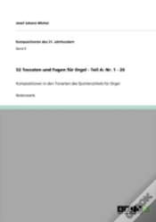 Capa do artigo 52 Toccaten Und Fugen Far Orgel - Teil A