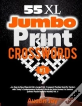 55 Xl Jumbo Print Crosswords
