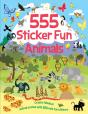555 Sticker Fun - Animals Activity Book - Preview