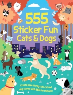Capa do artigo 555 Sticker Fun - Cats & Dogs Activity Book
