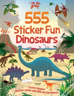 Capa do artigo 555 Sticker Fun - Dinosaurs Activity Book