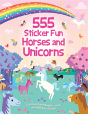 555 Sticker Fun - Horses And Unicorns Activity Book - Preview