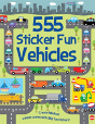 555 Sticker Fun - Vehicles Activity Book - Preview