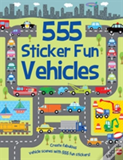 Capa do artigo 555 Sticker Fun - Vehicles Activity Book