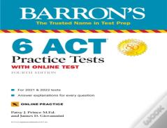 6 Act Practice Tests With Online Test