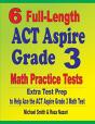 6 Full-Length Act Aspire Grade 3 Math Practice Tests - Preview
