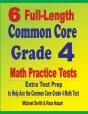 6 Full-Length Common Core Grade 4 Math Practice Tests - Preview