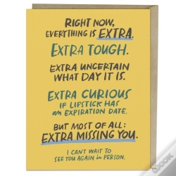 Capa do artigo 6-Pack Em & Friends Extra Missing You Greeting Cards