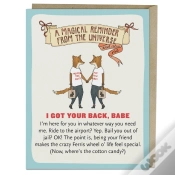 Capa do artigo 6-Pack Em & Friends Got Your Back Affirmators! Greeting Cards