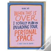 Capa do artigo 6-Pack Em & Friends Personal Space Greeting Cards