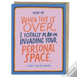 Capa do artigo 6-Pack Em & Friends Personal Space Greeting Cards