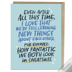 Capa do artigo 6-Pack Em & Friends Sweatsuits Greeting Cards