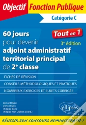 Capa do artigo 60 Jours Pour Devenir Adjoint Administratif Territorial Principal De 2e Classe - Catégorie C - 3e Édition