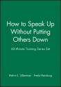 60-Minute Training Series Set: How To Speak Up Without Putting Others Down - Preview