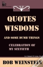 Capa do artigo 60 Wisdoms And Some Dumb Things