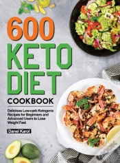 Capa do artigo 600 Keto Diet Cookbook: Delicious Low-Ca