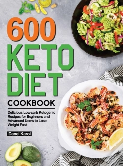 Capa do artigo 600 Keto Diet Cookbook: Delicious Low-Ca