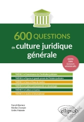 600 Questions De Culture Juridique Générale