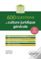 Capa do artigo 600 Questions De Culture Juridique Générale