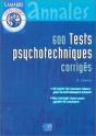 600 Tests Psychotechniques Corriges - Preview