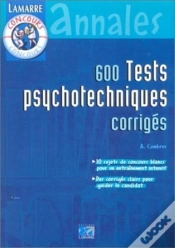 Capa do artigo 600 Tests Psychotechniques Corriges