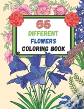 65 Different Flowers Coloring Book
