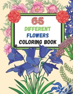 Capa do artigo 65 Different Flowers Coloring Book