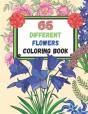 65 Different Flowers Coloring Book - Preview