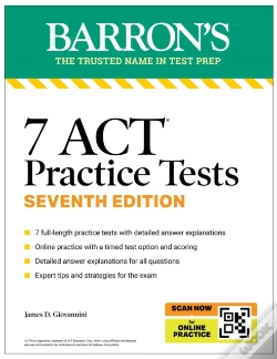 Capa do artigo 7 Act Practice Tests, Seventh Edition + Online Practice (2026)