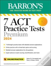 Capa do artigo 7 Act Practice Tests, Sixth Edition + Online Practice