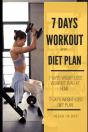 7 Days Diet Workout And Diet Plan - Preview