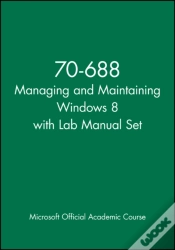 Capa do artigo 70-688 Managing And Maintaining Windows 8 With Lab Manual Set
