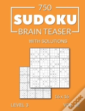 Capa do artigo 750 Sudoku Brain Teaser 16x16 With Solutions