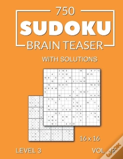 Capa do artigo 750 Sudoku Brain Teaser 16x16 With Solutions