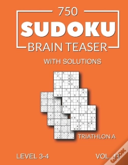 Capa do artigo 750 Sudoku Brain Teaser Triathlon A With Solutions